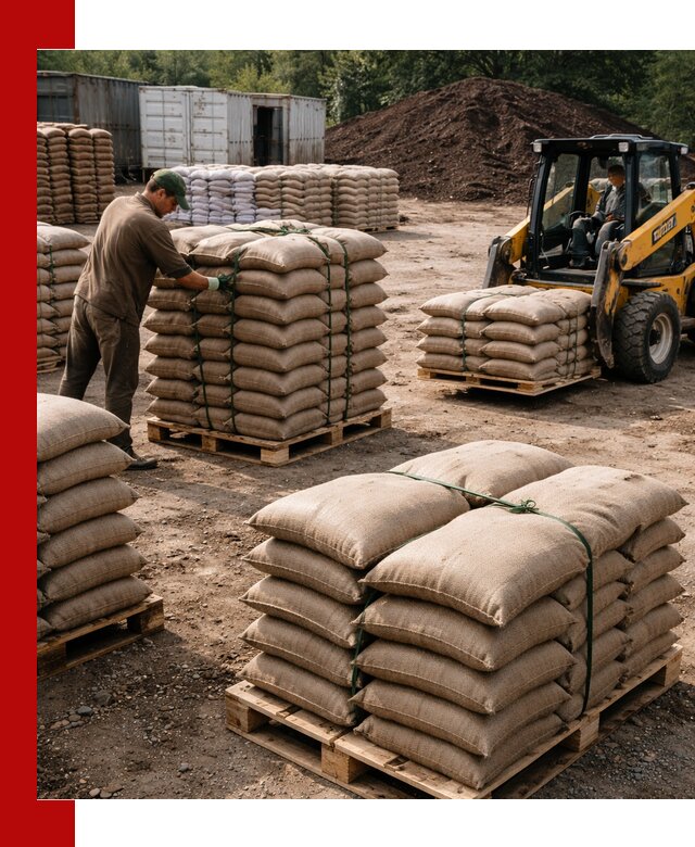 Доставка торфа в мешках по выгодным ценам в Каменке