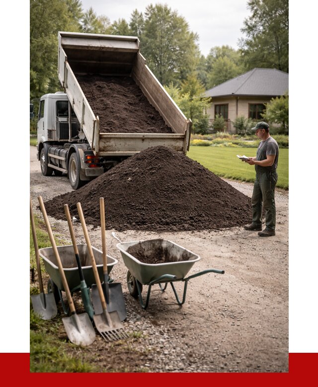 Купить чернозем с доставкой в Каменке от 1821 р. | ПРОНЕРУДКам