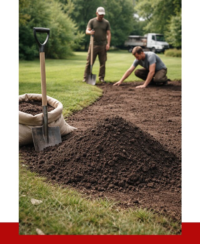 Купить чернозем для газона в Каменке от 4248 р. | ПРОНЕРУДКам