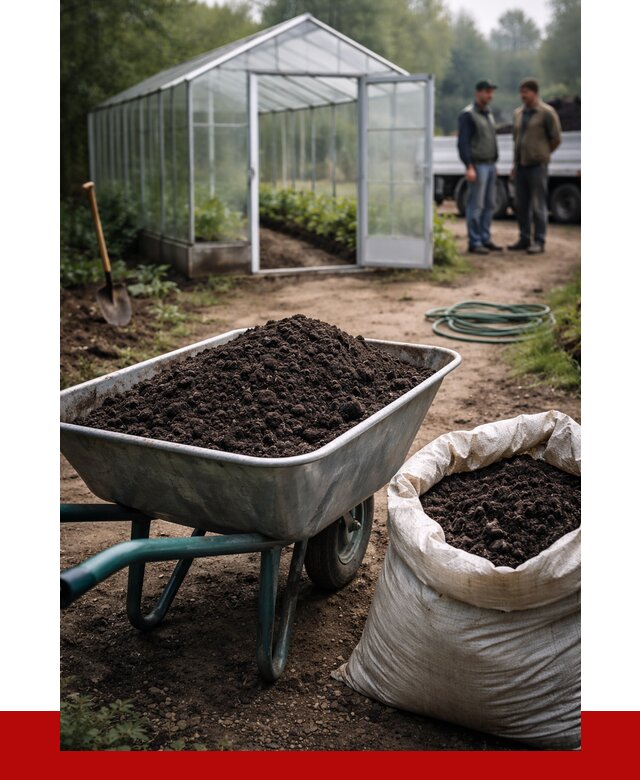 Чернозем для теплицы в Каменке с доставкой от 1517 р. | ПРОНЕРУДКам