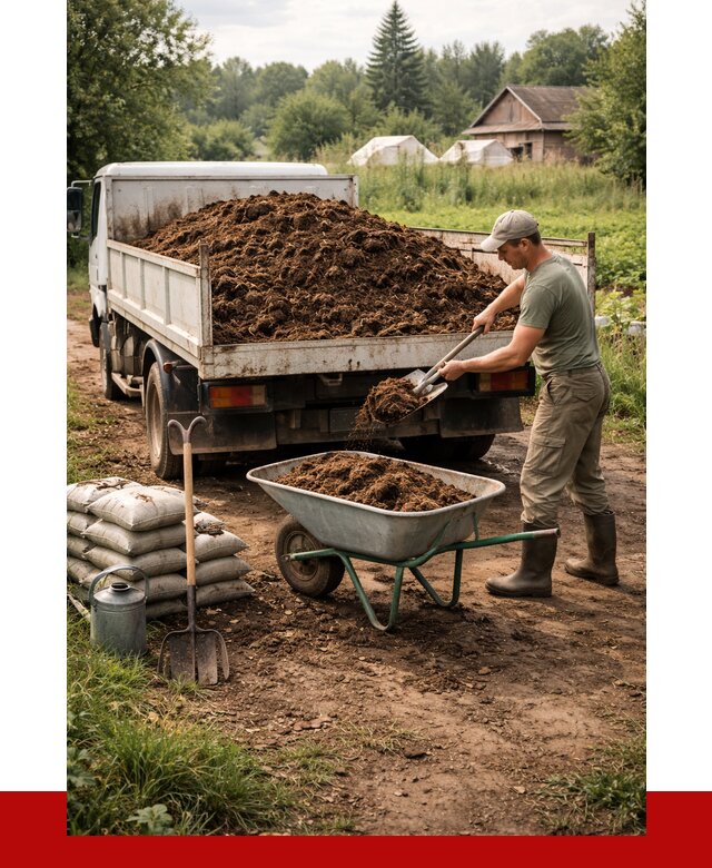 Купить коровий навоз с доставкой в Каменке от 1821 р. | ПРОНЕРУДКам