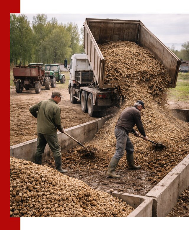 Куриный помет с доставкой в Каменке оптом и в розницу