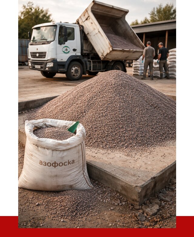 Купить азофоска в Каменке с доставкой от 1214 р. за куб | ПРОНЕРУДКам