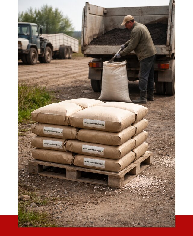 Купить нитроаммофоска в Каменке от 4248 р. за куб | ПРОНЕРУДКам