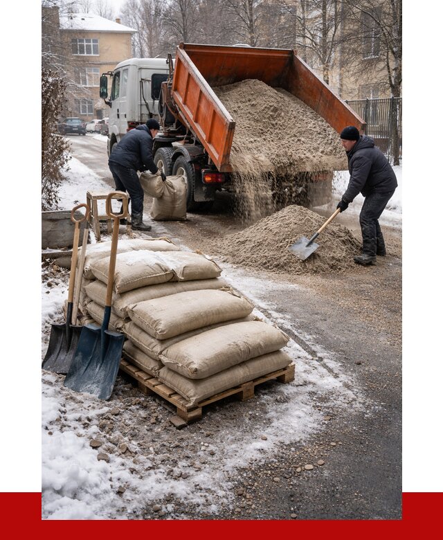 Противогололедные материалы оптом в Каменке от 4248 р. | ПРОНЕРУДКам