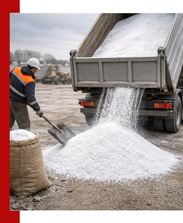 Поставка хлористого натрия оптом и в розницу в Каменке