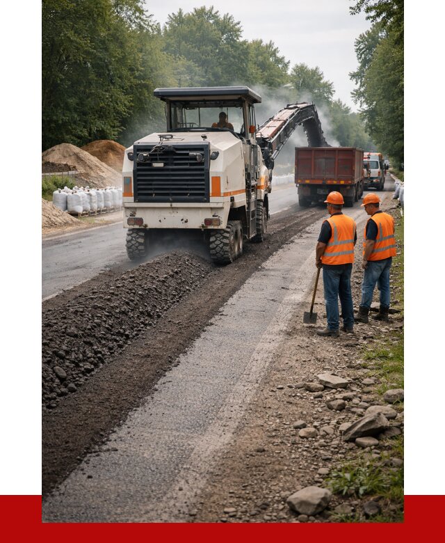 Фрезерованный асфальт в Каменке от 2225 р./куб. | ПРОНЕРУДКам