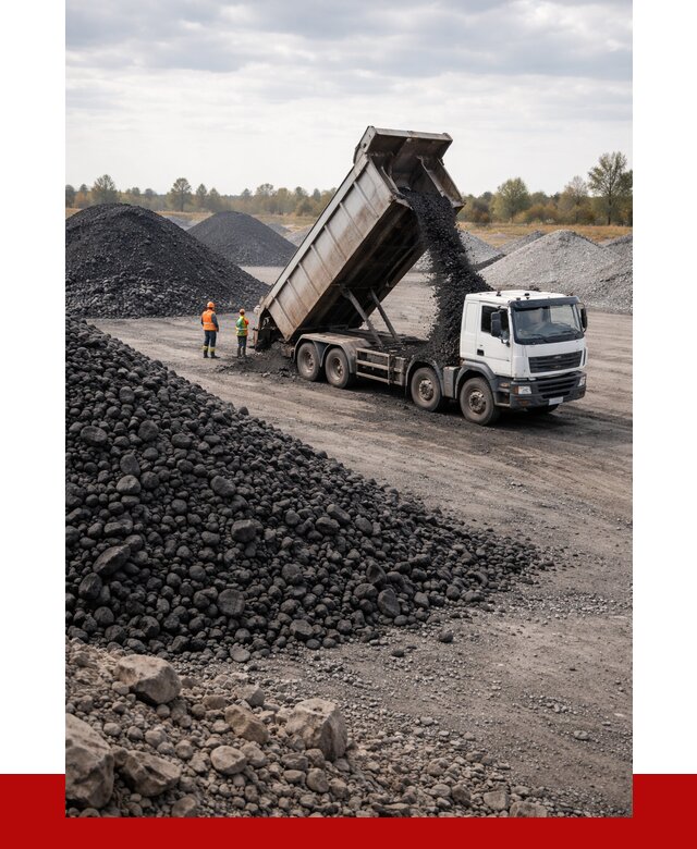 Купить уголь с доставкой в Каменке от 6271 р. оптом | ПРОНЕРУДКам