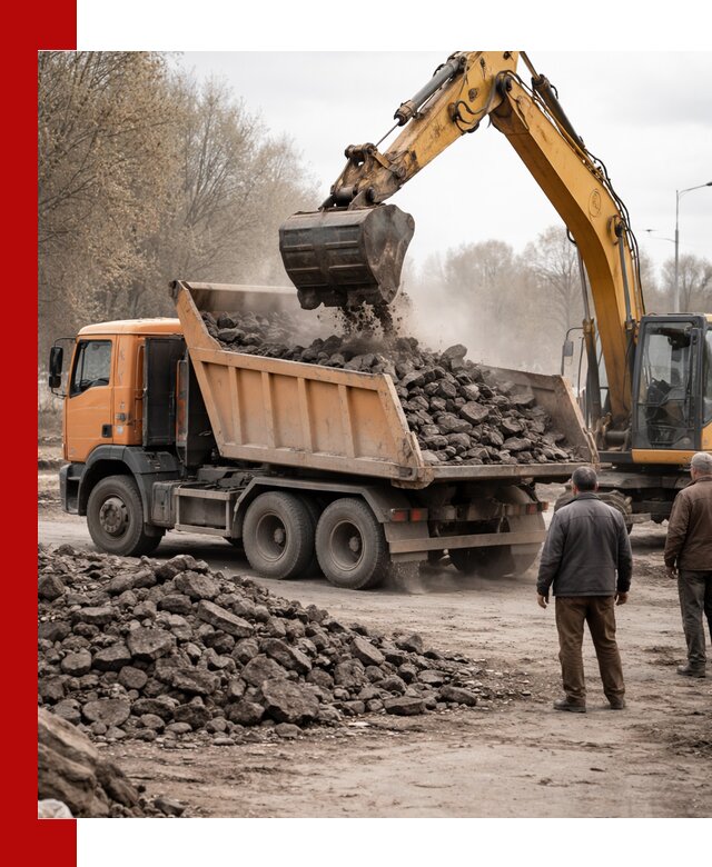 Вывоз асфальта и асфальтового покрытия в Каменке